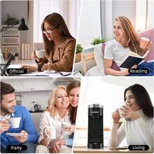 Ultra-Thin Single Cup Coffee Maker, Compatible With K-Cups, Mini Travel Single Cup Coffee Machine, Suitable For Home, Office Desk, Kitchen And Bedroom, Also Fits Travel Mugs - EU C Type Plug(220-240V) - View 6