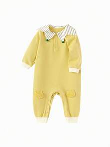Balabala 婴儿连体衣 2025 新款简约时尚连体衣 - 黃色調 - 查看 4