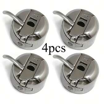 4 Stück/Packung oder 1 Stück Nähmaschinen Spulenkapsel - Universelle graue Spulen, geeignet für Haushalts-Nähmaschinen - langanhaltend DIY Nähzubehör