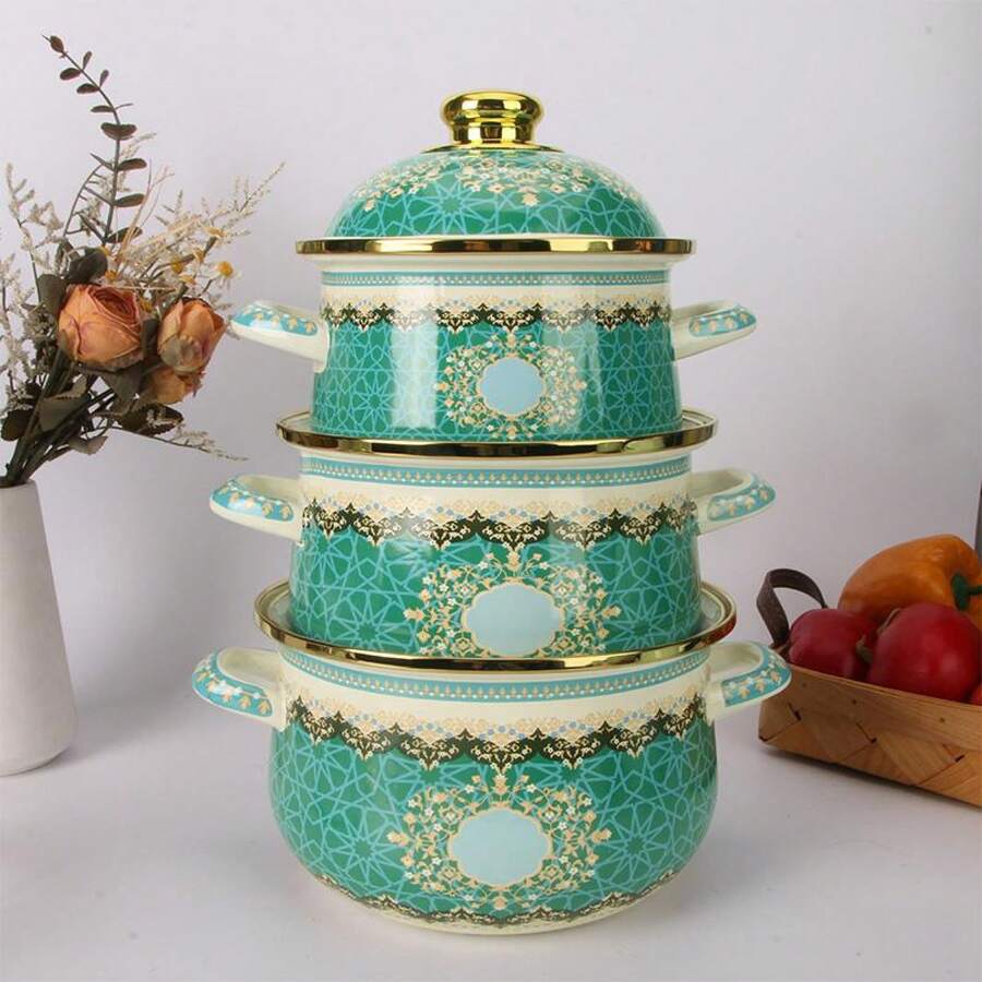 Juegos de cocina - conjunto de tres piezas - Ver 1