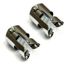 Champagne&Wine Bottle Stoppers Mangan Material With Silicone, Leak Proof Keep Fresh Reusable Saver, Cork Suitable For Wine, Champagne, Cava, Prosecco And Sparkling