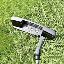 1 支黑色高尔夫推杆高尔夫球杆 32 33 34 35 36 英寸，带帽高尔夫球杆 - 提高球速和准确性，可拆卸配重。