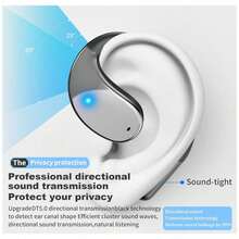 Open-Type Wireless Bluetooth Earphones, Featuring Directional Transmission, ENC Noise Reduction For Calls, An LED Digital Display Charging Case, HIFI Sound Quality, Comfortable Fit, Long Battery Life, And True Wireless Ear-Hook Smart Earphones Compatible With Multiple Devices, Suitable For Both IOS And Android Systems