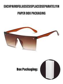 2025款大框米色铆钉镶嵌一体式水银时尚运动眼镜，适合户外骑行和徒步。这款运动眼镜防风防沙，确保视野清晰。时尚复古的方形大框，品质上乘。适合各种场合，男女皆宜。 - 紫色 - 查看 18