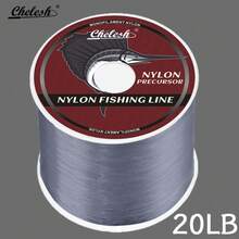 chelesh Línea de pesca monofilamento de nailon Chelesh de 100 m, alta resistencia, buen rendimiento de corte en el agua, múltiples resistencias disponibles, adecuada para pesca de mar, pesca de agua dulce, pesca de carpas, regalo de pesca, manualidades de joyería