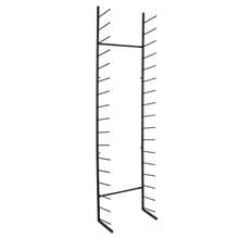 17-Tier Wall Mounted Blueprint Storage Rack For Organizing Drawings And Posters, Durable Iron Construction With Tilted Rods For Easy Access And Modern Aesthetic - Black - View 10