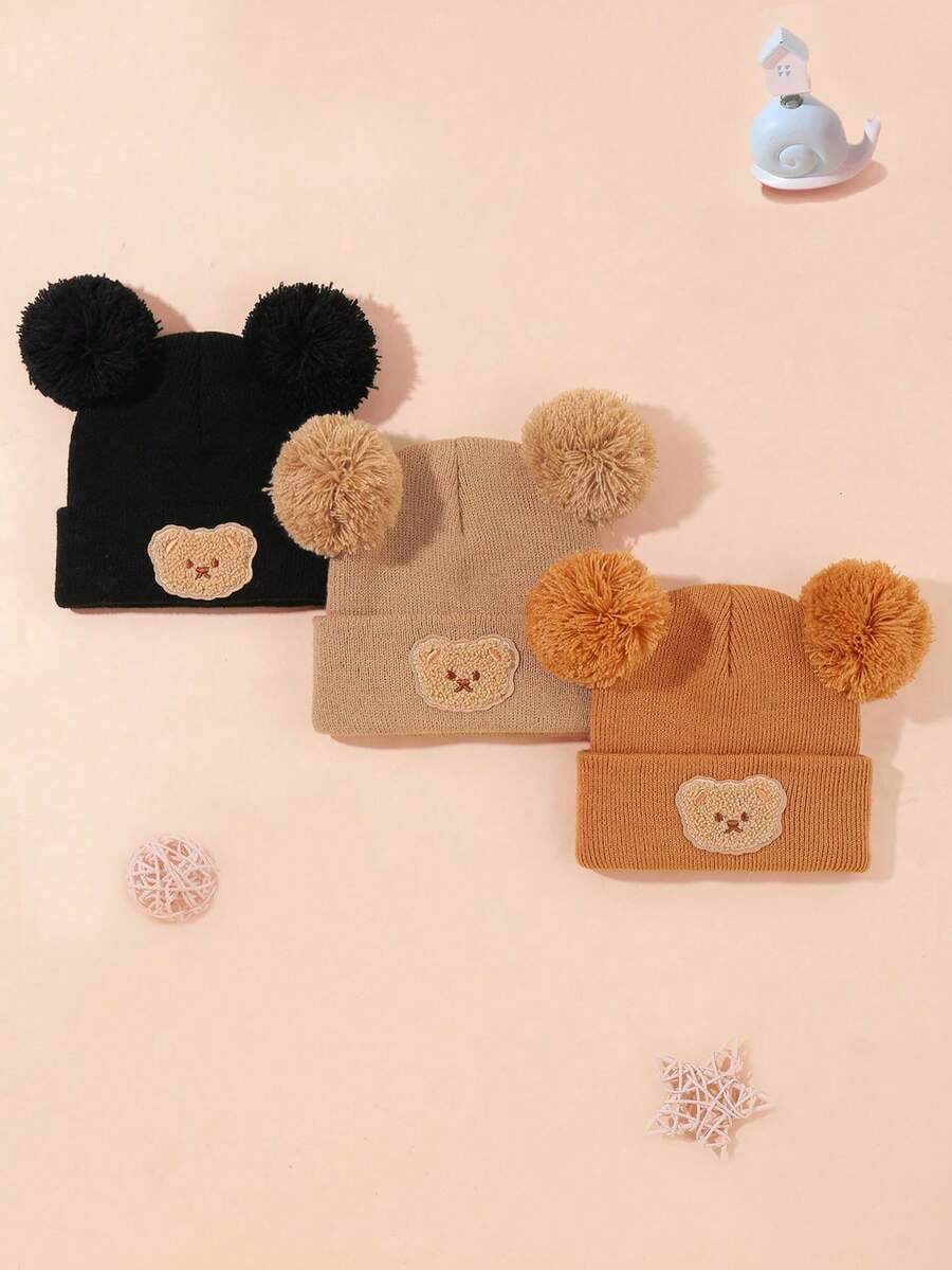 The Fashionable Panda Knitted Cap Is A Cute Accessory With A Bear Head. It Is Suitable For Babies, Girls And Boys. It Can Be Hand-Washed And Is Very Warm. It Is The Perfect Choice For Babies' Daily Warmth, Outdoor Games And Party Gifts