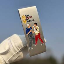 1pc Interesting Golf Putter Golf Club Head Widening 32 33 34 35 36 Inch With Headcover Golf Clubs - Improve Ball Speed Easy Flop Shots - Silver - View 1