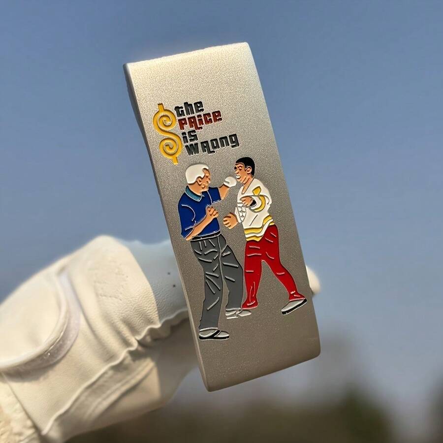 1pc Interesting Golf Putter Golf Club Head Widening 32 33 34 35 36 Inch With Headcover Golf Clubs - Improve Ball Speed Easy Flop Shots - Silver - View 1