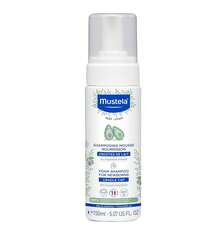 Mustela Foam Shampoo For Newborns 5.07oz/150ml Baby & Kids Shampoo & Conditioners Gentle-Cleansing Fine-Foam Tear-Free-Formula Prevents-Cradle-Cap Baby Newborns Birthday Graduation Party Travel Camping Outdoors School Campus Trip Festivals Anniversary Fall Autumn Fall Looks - Multicolor - View 1