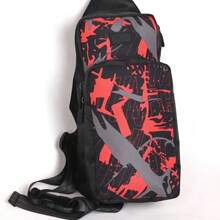 Potrivit pentru husa de transport Ninten-Do Switch - Compatibilă cu consola Switch Lite/Steam Deck, geantă de umăr portabilă cu curea reglabilă, geantă de piept crossbody pentru consolă, documente, Joy-Con-uri și accesorii