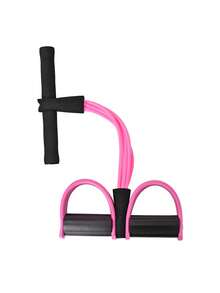 1 件多功能阻力带，6 管弹性瑜伽普拉提阻力带，天然乳胶阻力绳健身器材，适用于腹部/腰部/手臂/腿部伸展和燃脂训练 - 彩色 - 查看 5