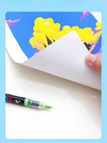 288/240/168/120/72/60/48/36/24/12 Color Tip Acrylic Marker Pens, Waterproof Drawing Pens, Markers. 5mm-1mm, Can Be Written On Stone, Glass, Wood, Canvas, Metal, A Variety Of Objects, Painting, Coloring, Marking, 168 Colors Can Be Selected, Very Bright Colors And Festival Painting Project Creation Back To School