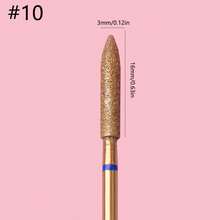 1 件装角质层清洁指甲钻头，钛合金俄罗斯指甲钻头，专业指甲下清洁器，用于去除角质层死皮