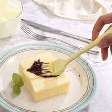 6PCS Silicone Spatulas, Heat Resistant Rubber Spatula Set, Kitchen Spatulas For Baking, Cooking And Mixing, Dishwasher (Set Of 6, Yellow Colors)