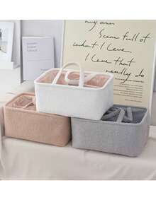 1 Stück multifunktionale Windel Aufbewahrungsbox, Stoffkorb mit großer Kapazität für Windeln, Feuchttücher und andere Babyartikel