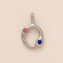 1 件不锈钢可爱猫爪心形四叶草猫头杯耳机吊坠，适合 DIY 创意项链、手链、耳环、包链、钥匙扣，镀 18K 金，防水防汗，适合日常使用，是送给妻子、母亲和女友的创意吊坠 - 彩色 - 查看 16