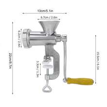 Manual Meat And Sausage Grinder, Food Chopper, Manual Vegetable Chopper, Spice Machine, Tool, Home Kitchen, Meat Grinder, Manual Meat Grinder - Bạc - Xem 6