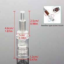 Skin Care Tool Derma Pen Wireless Derma Rolling Pen Digital Display Beauty Machine With 10pcs Replaceable Needle Cartridges - Multicolor - View 12