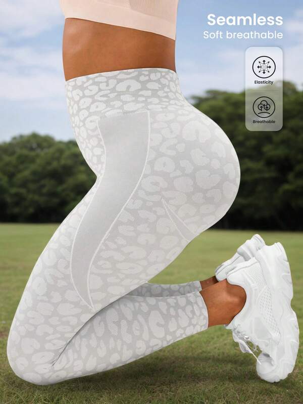 Damen Yoga Hosen Set in Große Größen mit hoher Taille, elastischer Taille, für Gym und Workout