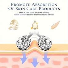 1/2pcs Resin Face Massager, Dual-Use For Face & Body, Hypoallergenic Skincare Tool For Women | Spherical Eye & Neck Lifting Device, Durable Portable Beauty & Slimming Gift Set - Multicolor - View 6