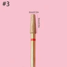 1 件装角质层清洁指甲钻头，钛合金俄罗斯指甲钻头，专业指甲下清洁器，用于去除角质层死皮