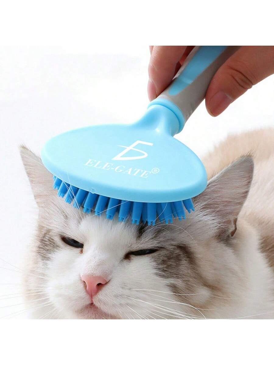 Peine de masaje para mascotas autolimpiante ABS