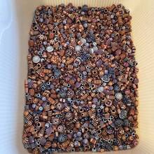 110g/30g Vintage-Inspired Mixed Acrylic Beads - Large Hole, Unique Shapes For Diy Jewelry Making & Braids Beads For Jewelry Making Glass Beads For Jewelry Making