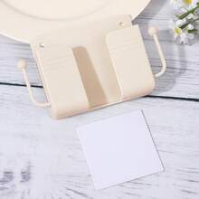 1 件多色壁挂式手机支架、粘性手机支架、电视/空调遥控器收纳盒、床头壁挂式充电收纳架，兼容 、Android 手机，生日礼物，家人、朋友礼物，办公室、宿舍和家用床上手机支架