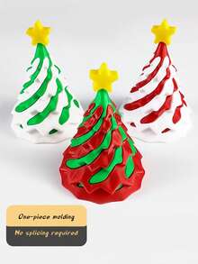 Đồ chơi giải nén cây thông Noel in 3D Đồ chơi xoắn ốc ba chiều Dụng cụ thư giãn đầu ngón tay hai màu Đồ trang trí ngày lễ, Quà tặng cho trẻ em - Nhiều màu - Xem 3
