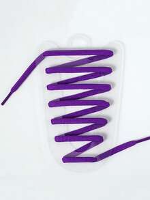 New Solid Color Versatile Sports Shoes, Outdoor Running Shoes With Replaceable Semi-Circular Shoelaces, Classic Versatile Polyester Unisex Shoe Laces - Multicolor - View 30