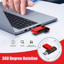 USB Flash Drive 64GB 128GB Pen Drive High Speed Memory Stick Pendrive 8GB 32GB 2.0 U Disk Memoria Cle USB Gift For PC Car TV - Red and Black - View 7