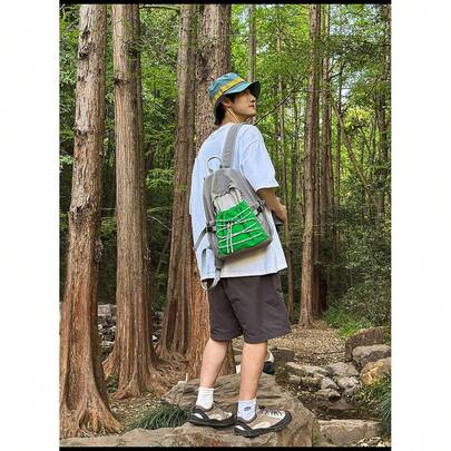 세련된 백팩, 가벼운 야외 하이킹 데이팩, 캐주얼 백팩 하이킹 액세서리