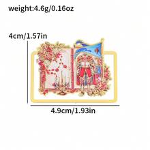 Marcapáginas de metal estilo gótico vintage, accesorios de lectura para lectores, adecuados como regalos de cumpleaños, regalos navideños para familiares y amigos, artículos de papelería de moda, regalos góticos