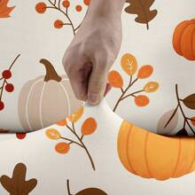 1 pièce Housse de canapé élastique, convient pour les canapés de 1 à 4 places, adapté pour le salon, la chambre, la salle à manger - lavable en machine, canapé d'angle, décoration de fête d'Halloween, cadeau de Thanksgiving, décoration de Noël
