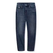 CAMEL CROWN Men's Tapered Jeans Autumn Retro Washed Soft Three-Proof Casual Long Pants - Blue-gray - View 4