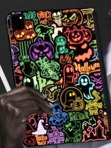 50/100 Stücke Neon Halloween Aufkleber, lustige, erschreckende Aufkleber für Laptop, Gepäck, Skateboard, Motorrad, Tagebuch, Handyderakotion, Halloween Party Spielzeug Geschenke