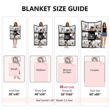 Mantas de sofá, mantas de tiro y mantas de siesta - Gris - Ver 4