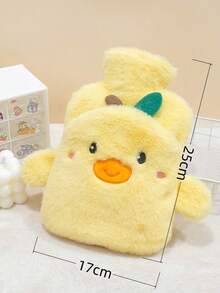 Autumn/Winter Cartoon Plush Hot Water Bottle, Large Capacity Warm Belly, Hand Warmer, Student Foot & Hand Warmer