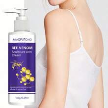 Bee Firming Arm Cream, Slimming Cream, Can Tighten The Body Shape, Can Be Used On The Abdomen, Thighs, Arms, Buttocks, Help Arms, Body Shaping, Bee Natural Ingredients, Moisturizing, Gentle, And Easily Absorbed, Suitable For Men And Women