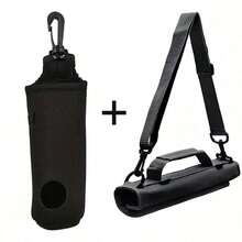 Equipo deportivo portátil para exteriores Accesorios de golf Bolsa de palos, Mini bolsa de palos portátil, Bolsa de práctica de estilo de agarre, Bolsa de palos de golf portátil con correa ajustable, Bolsa de golf