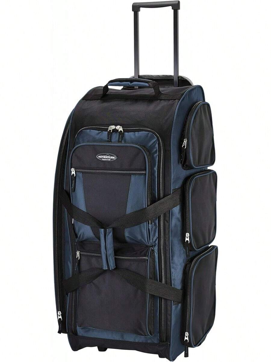 Travelers Club Equipaje de 7 bolsillos "Xpedition" de 76 cm - Gris Carbón - Ver 1