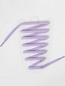 New Solid Color Versatile Sports Shoes, Outdoor Running Shoes With Replaceable Semi-Circular Shoelaces, Classic Versatile Polyester Unisex Shoe Laces - Multicolor - View 17