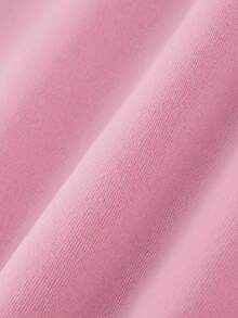 Young Girl Christmas Tree & Bell Double-Sided Print Thermal Lined Crew Neck Sweatshirt, Casual Autumn/Winter