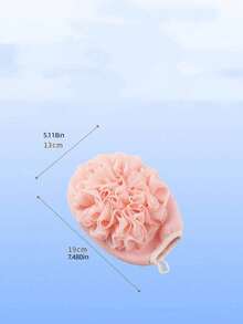 1/3 pezzi Guanti da bagno e doccia e asciugamani esfolianti per uso doppio, strumenti di pulizia del corpo a doppia faccia, decorazione per il bagno di casa, decorazione autunnale