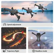 AXNEN 2026新款E99 AIR四轴飞行器无人机，配备双摄像头、2.4G FPV实时图传、一键降落、光流悬停、360°翻转，适合初学者，是万圣节、圣诞节和其他节日的完美礼物。 - 彩色 - 查看 6