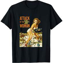 Attack Of The 50 Foot Woman T-Shirt - 黑色3 - 查看 1