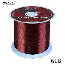 chelesh Línea de pesca monofilamento de nailon Chelesh de 100 m, alta resistencia, buen rendimiento de corte en el agua, múltiples resistencias disponibles, adecuada para pesca de mar, pesca de agua dulce, pesca de carpas, regalo de pesca, manualidades de joyería
