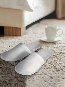 5/10/20 chiếc Dép đi trong nhà dùng một lần, kín, phù hợp cho nhà tắm, khách sạn, gia đình, khách sạn, câu lạc bộ, thẩm mỹ viện, spa, dép đi trong nhà dùng một lần, dành cho nam và nữ, nhà ở, khách sạn, phòng, bán buôn - trắng - Xem 6