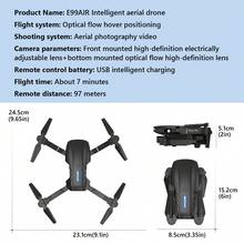 AXNEN 2026新款E99 AIR四轴飞行器无人机，配备双摄像头、2.4G FPV实时图传、一键降落、光流悬停、360°翻转，适合初学者，是万圣节、圣诞节和其他节日的完美礼物。 - 彩色 - 查看 8